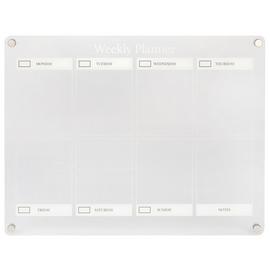Home Magnetic Acrylic Weekly Planner