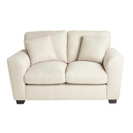 Argos Home Joelle 2 Seater Fabric Sofa - Stone