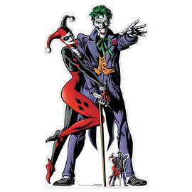 Star Cutouts Harley Quinn And Joker Cardboard Cutout