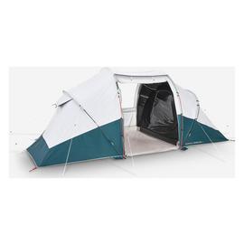 Decathlon 4 Person, 2 Rooms Camping Tent With Poles 4.2 F&B