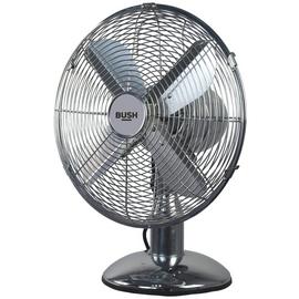 Bush Chrome Desk Fan - 12 Inch