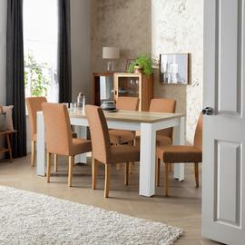 Argos Home Preston Grey Dining Table & 6 Chairs