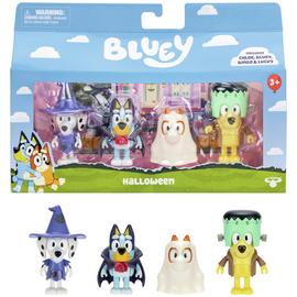 Bluey S11 Character Figures Halloween Party - 4 pack