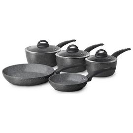 Tower Cerastone 5 Piece Forged Aluminium Pan Set – Graphite