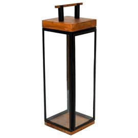 Grace Tall Lantern - Black