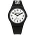 Superdry Mens Black Silicone Strap Watch