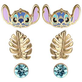 Disney Lilo & Stitch Stud Earring Set - Pack of 3