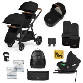 Ickle Bubba Virgo 14pc Isofix Travel System - Black