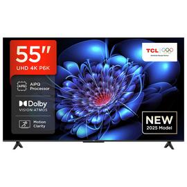 TCL 55 Inch 55P6K Smart 4K UHD HDR DLED TV