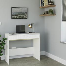 GFW Rankin 1 Drawer Desk - White