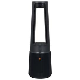 Bush Black Bladeless Cool, Purify & Heat Tower Fan