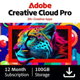 Adobe Creative Cloud All Apps 1 Year Digital Download