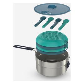 Decathlon Stainless Steel Camping Cook Set - 2.6L