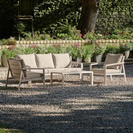 Pacific Aruba 5 Seater Metal Garden Sofa Set - Grey