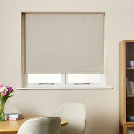 Habitat Blackout Latte Roller Blind - 180cm