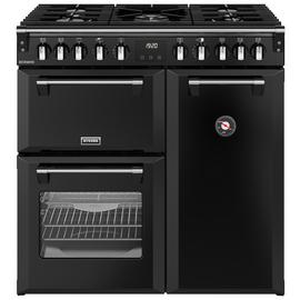 Stoves 90cm Dual Fuel Range Cooker - Black