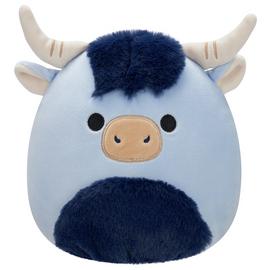 Squishmallows 7.5 inch Blue Highland Cow Toro Plush