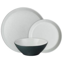 Denby Impression 12 Piece Stoneware Dinner Set - Charcoal