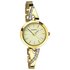 Sekonda Ladies' Champagne Dial Stone Set Gold Plated Watch