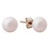 Revere 9ct Gold Pink Cultured Freshwater Pearl Studs