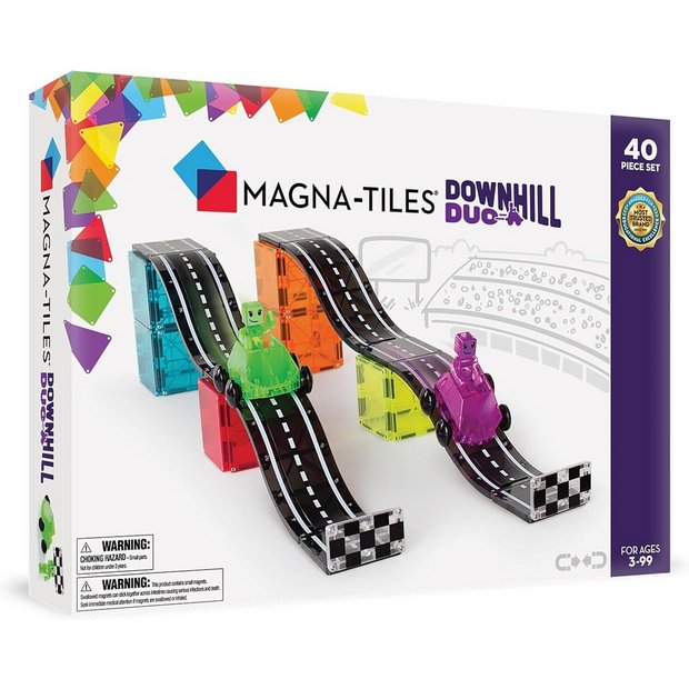Buy MAGNA-TILES Downhill Duo 40 Piece Set | Construction toys | Argos