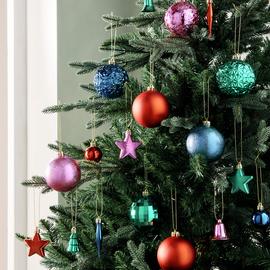 Habitat Pack of 49 Scandi Christmas Baubles
