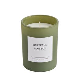 Home Grateful For You Medium Candle - Honey & Sandalwood