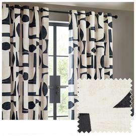 Hoem Carro Fully Lined Eyelet Curtains - Dusk