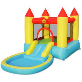 Happy Hop Bouncy Castle with Pool and Slide