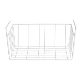 Argos Home 30cm Under Shelf Basket - White