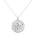 Revere Sterling Silver Large St Christopher Pendant Necklace
