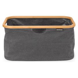 Brabantia 40 Litre Foldable Laundry Basket - Pepper Black