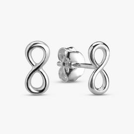 Revere Sterling Silver Infinity Stud Earrings