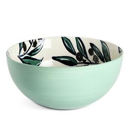 Habitat Stoneware Serving Bowl - Olive
