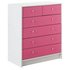 Argos Home Malibu Pink on White Chest