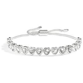 Radley Silver Plated Stone Set Heart Bracelet