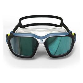 Decathlon Swimming Mask with Mirrored Lenses Active L Black