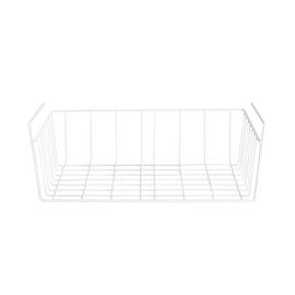 Argos Home 40cm Under Shelf Basket - White