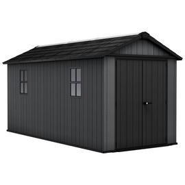 Keter Newton Plus Apex Outdoor Storage Shed 8 x 15ft