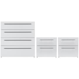 Argos Home Atlas 2 Bedside Tables & 4 Drawer Chest Set