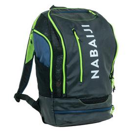 Decathlon Swimming Backpack 27 Litres 900 - Black Yellow