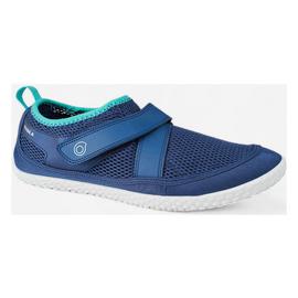 Decathlon Rip Tab Aquashoes 500 - Turquoise UK 9.5-10.5