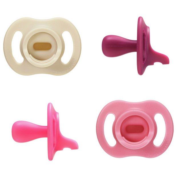 Buy Tommee Tippee Ultra-light StayPut Soother 6-18m Pack Pinks