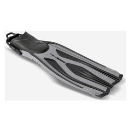 Decathlon Adjustable Diving Fins OH 500 Grey UK 3-5.5