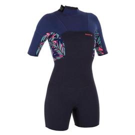 Decathlon Women's Surfing Shorty short-sleeved 500 WAKU