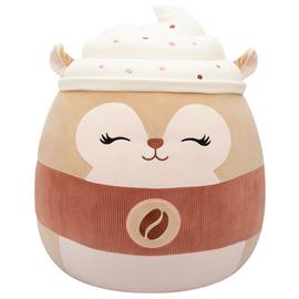 Squishmallows 16-Inch Reza Latte Squirrel Plush