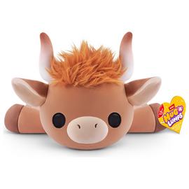 Hug-A-Lumps Highland Cow 20cm  Soft Toy