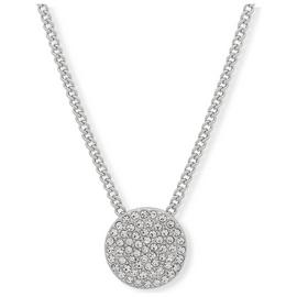 DKNY Pave Crystal Silver Colour Pendant Necklace