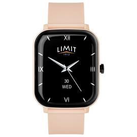 Limit Pink Silicone Strap Calling Smart Watch