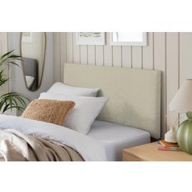 Argos Home Elmdon Fabric Small Double Headboard - Natural